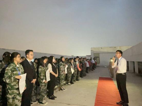 坚定目标，不断奋斗！十大彩票网站排名举行6月度目标誓师大会